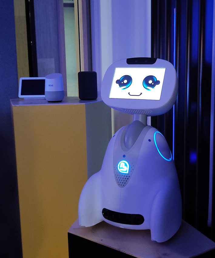 Atos travaille sur des projets de robotique sociale, notamment en imaginant des agents conversationnels