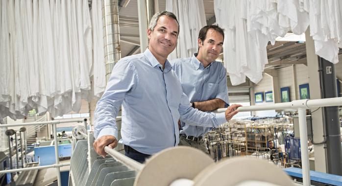 Sébastien et Nicolas Bordet, deux frères à la tête de l’entreprise.
