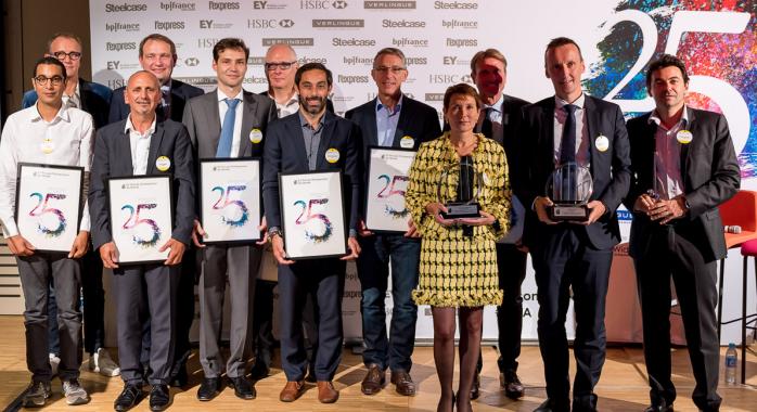 lauréats Prix Entrepreneur de l'année 2017