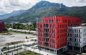 Alpes City, le nouveau site de la caisse d'Epargne Rhône-Alpes, dans le quartie Bouchayet-Viallet