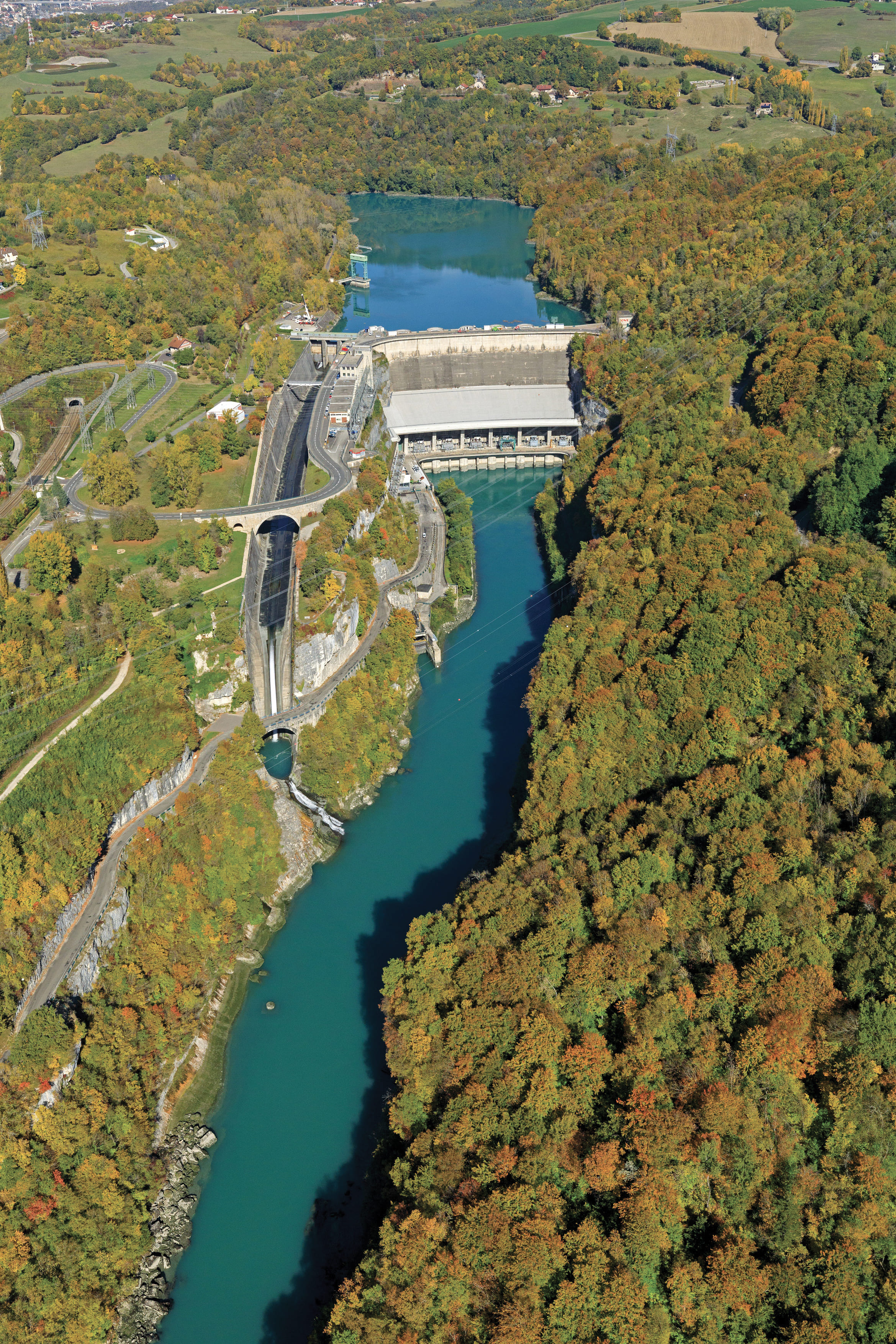 Barrage de Génissiat CNR © CNR