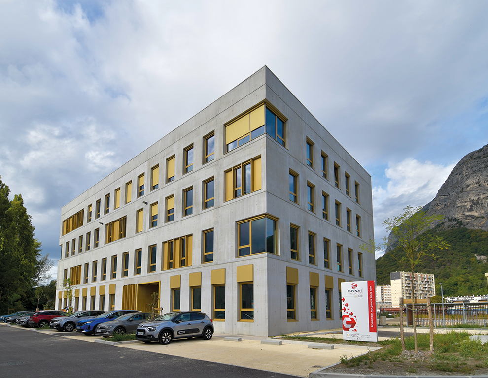 "Le nouveau siège de Cuynat Construction  à Saint-Martin-le-Vinoux © E. Tolwinska