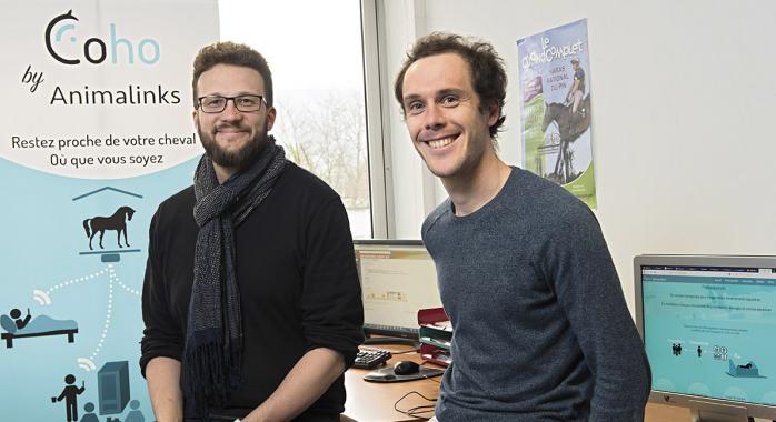 Sébastien Dubois, président et Christophe Becker, directeur général