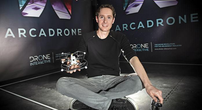 Vincent Rigau, PDG de Drone Interactive 