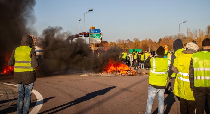 Manifestation des gilets jaunes