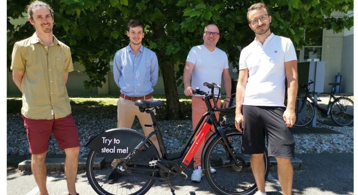 les cofondateurs d'eBikeLabs