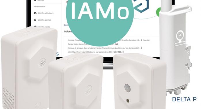 Solution IAMo pour le suivi de la qualité d'air intérieur des bâtiments