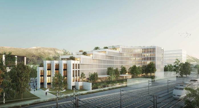 Le futur immeuble de bureaux Spring 