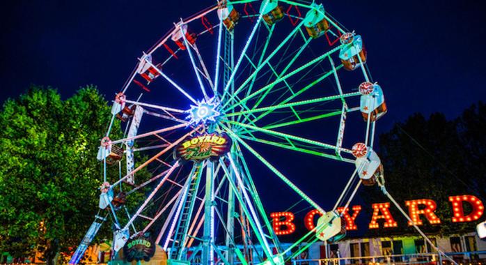 La grande roue, de retour à la Foire de Grenoble