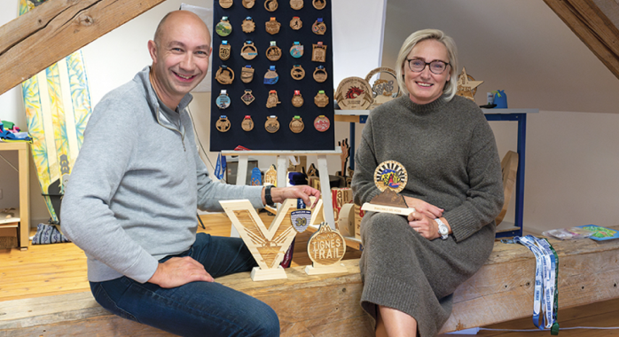 Jérôme et Natalia Leleu, fondateurs d'Ultime Sport © F. Ardito