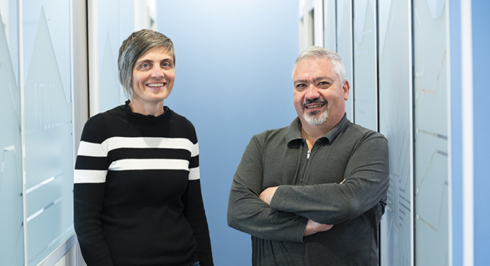 Lucille Engels et Jean-Luc Triouleyre, cofondateurs d'IC'Alps © F. Ardito