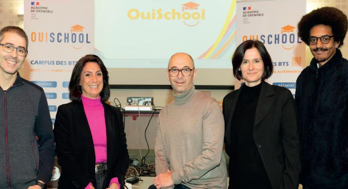 L’équipe du projet OuiSchool.