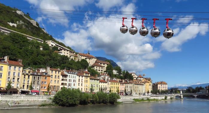 Grenoble quais de l'Isère