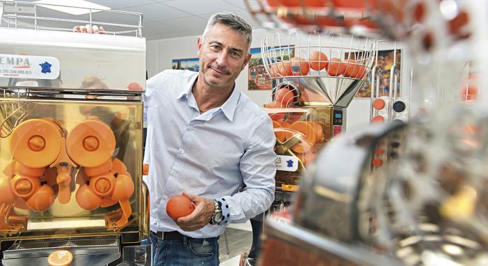 Pascal Faucher dirige une société qui exporte dans plus de 35 pays.